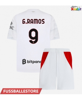 Günstige AC Milan Goncalo Ramos #9 Auswärts Trikotsatzt Kinder 2026-27 Kurzarm (+ Kurze Hosen)